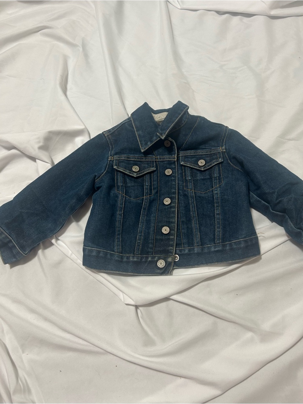 GAP Kids Dark Blue Denim Jean Jacket